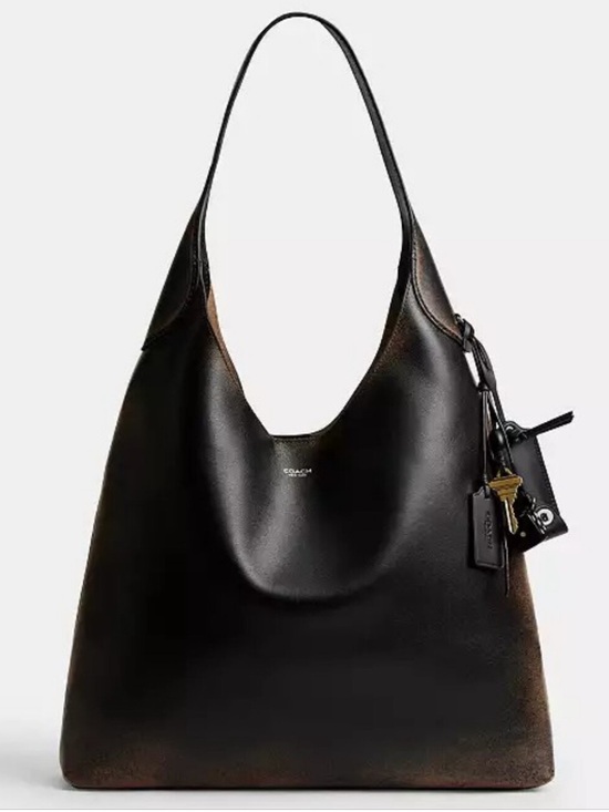 Coach Handbags - Coach Brooklyn 39 in Loved Leather With Charm Bundle